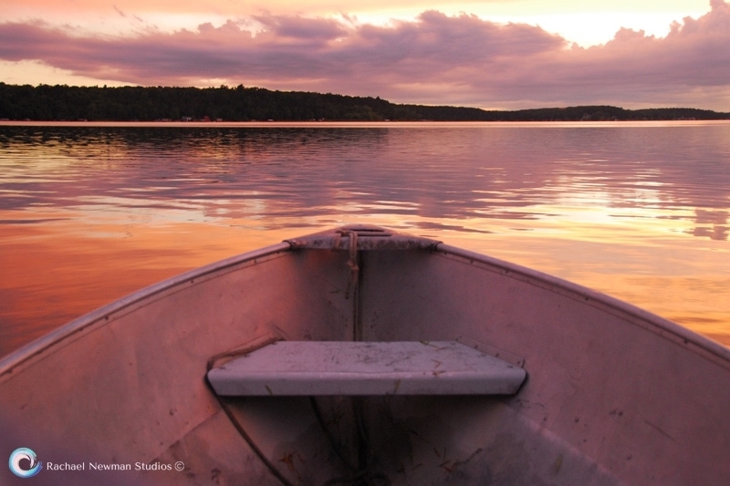 Sunset Boat by Rachael Newman 800 by 533