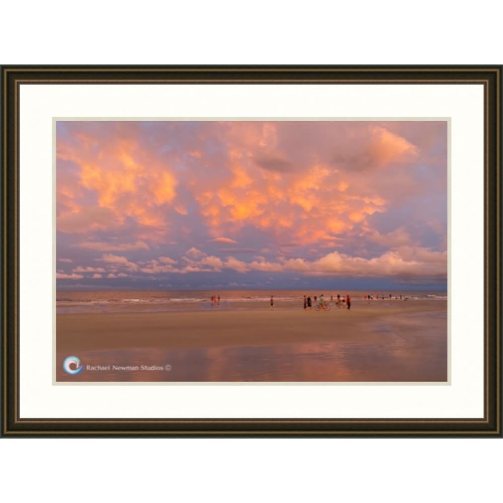Beach Glow by Rachael Newman Copper Frame