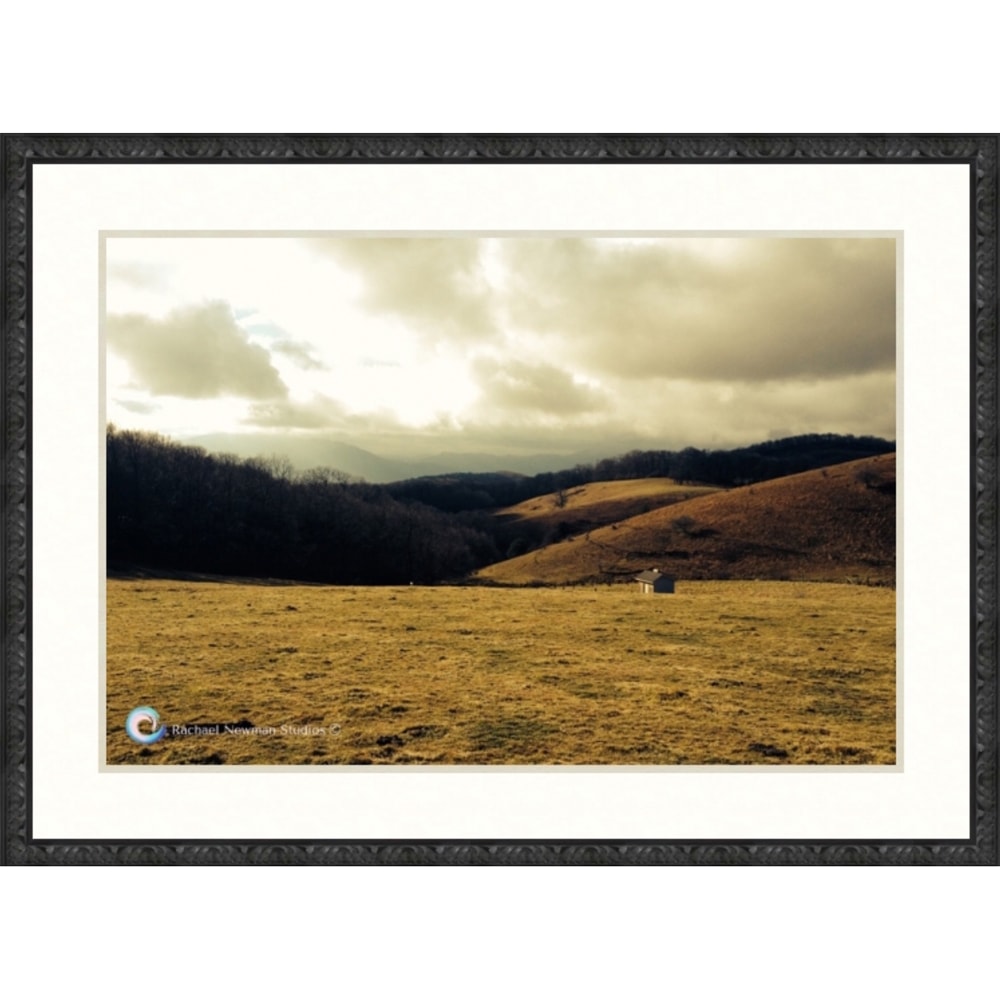 Mountain Meadow by Rachael Newman Blk Frame