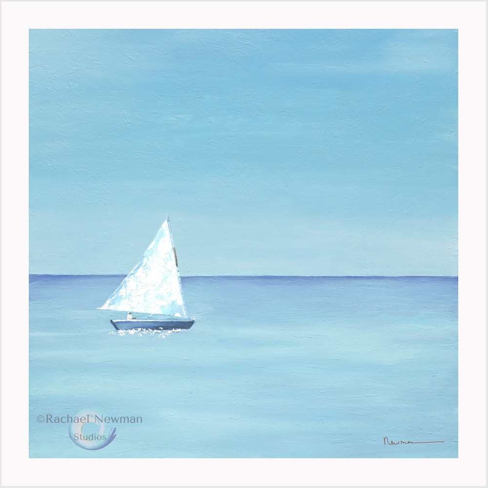 White Sail by Rachael Newman